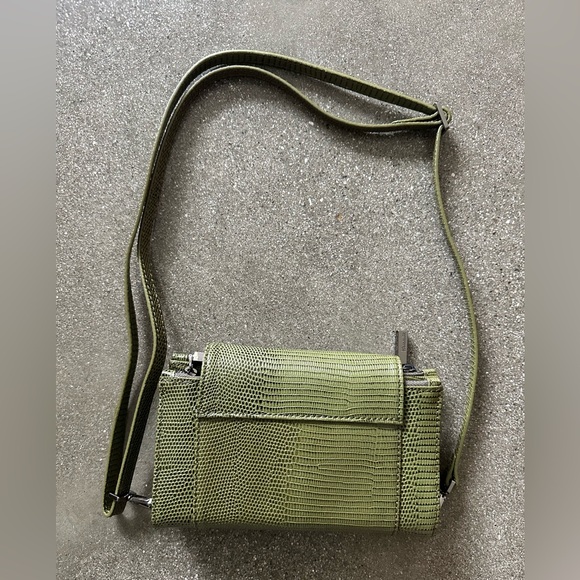 HAMMITT Levy Crossbody and Wallet Java Snake in Green - Picture 5 of 8